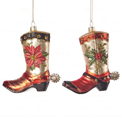 Christmas Cowboy Boots