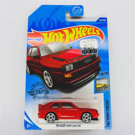 Jual Hot Wheels Audi Sport Quattro Red Factory Sealed Shopee