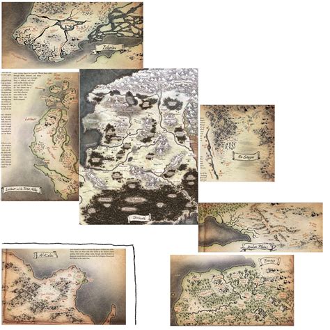 Maps From Realms Of Terrinoth Poorly Combined Genesysrpg