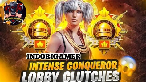 BGMI CONQUEROR LOBBY CLUTCHES IN BGMI 3 1 UPDATE 60FPS IPHONE 11