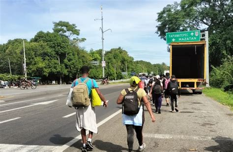 Migrantes Inician Nueva Caravana Desde Tapachula Es Diario Popular