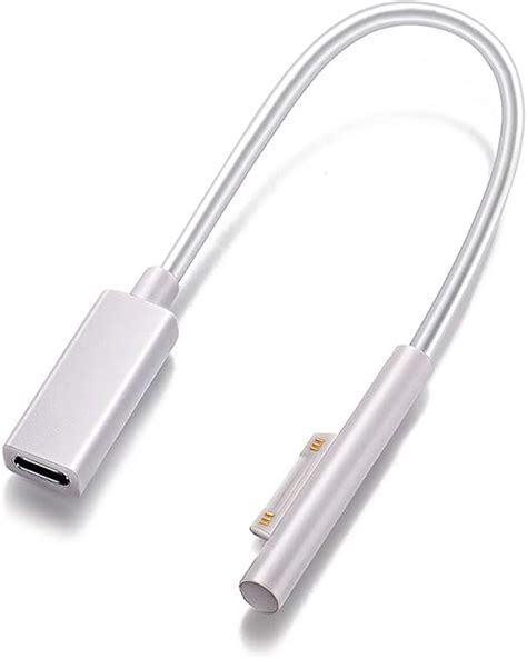 Amazon Sisyphy Surface Connect To USB C Charging Cable White 0