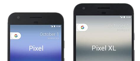 Google Pixel And Pixel XL Sized Up Against Each Other And The Nexus 5X