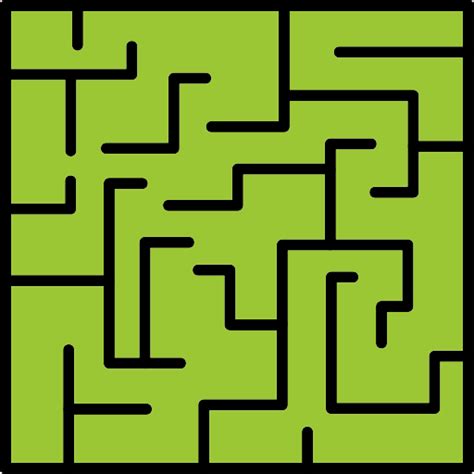 Maze Generic Outline Color icon