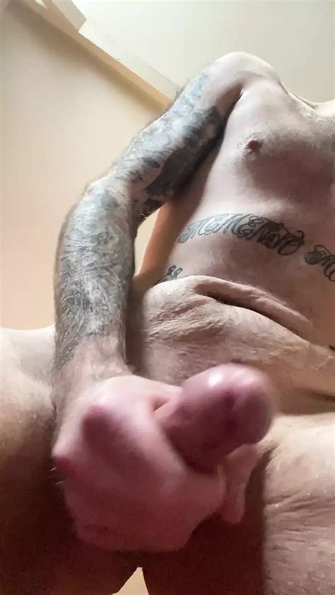 Tattooed Male Home Alone Stroking My Thick Cock Gay Amateur Porn Feat Jay Chaser Xhamster