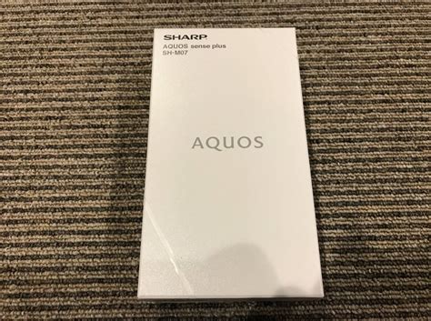 Sharp Aquos Sense Plus Sh M Gb Sim Sim