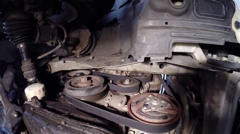 Nissan Xtrail Drive Belt Replacment YouTube