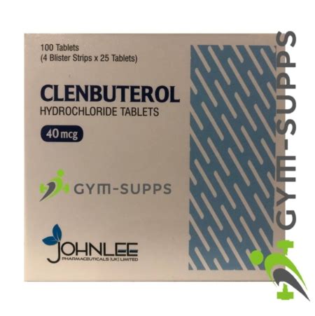 CLENBUTEROL PHARMACEUTICAL GRADE CLENBUTEROL JOHN LEE