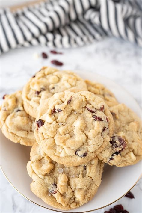 White Chocolate Cranberry Cookies Cooking With Karli