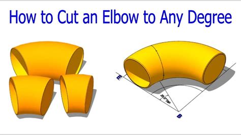 Cut An Elbow To Any Degree Pipe Fit Up Tutorial Piping Tips And Tricks