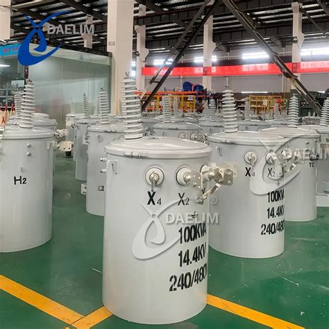 Kva Single Phase Pole Mounted Transformer Daelim Transformer