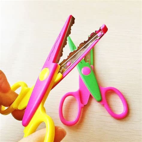 6 Pcs Paper Cut Wave Edge Craft Scissors Set Diy A Grandado