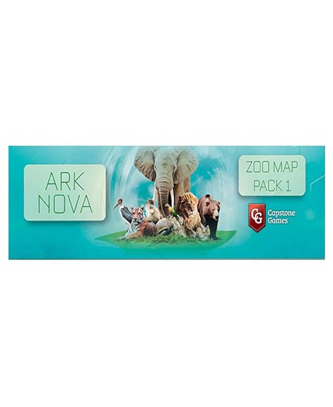 Купить Другие игрушки и игры Ark Nova Zoo Map Capstone Games, цвет ...