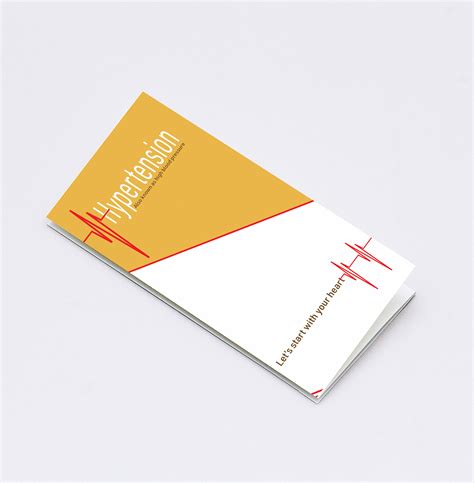 Hypertension Informative Trifold Brochure :: Behance