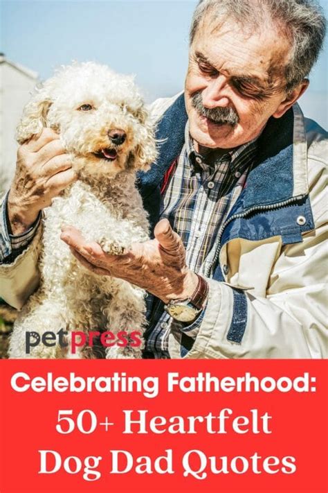 Celebrating Fatherhood: 50+ Heartfelt Dog Dad Quotes - PetPress