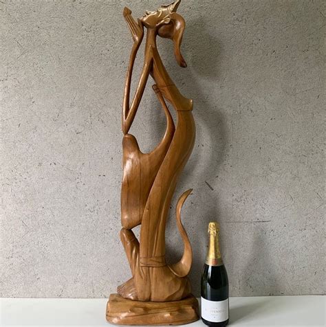 Carving Wood 104 Cm Bali Indonesia Catawiki