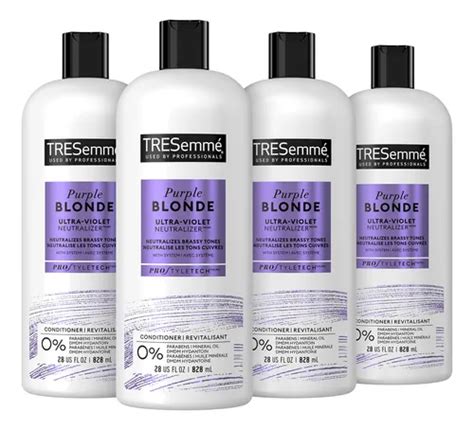 Condicionador Tresemmé Purple Blonde Para Cabelos Loiros E P MercadoLivre