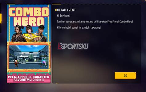 How To Play Combo Hero Event Free Fire FF Esports