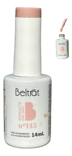 Esmalte Em Gel Ml Beltrat Cor Nude Claro MercadoLivre