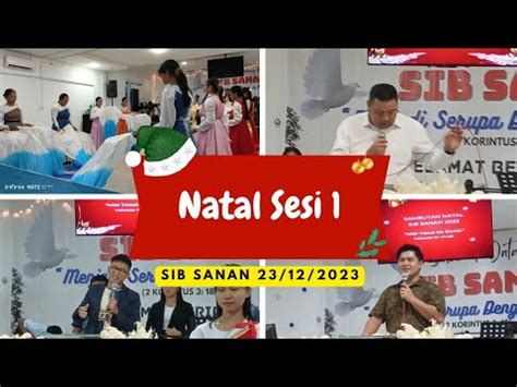 Ibadah Natal Sesi Youtube