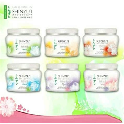 Jual Shinzui Skin Lightening Body Scrub Gr Scrub Badan Shopee