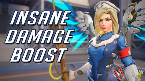 Insane Damage Boost Overwatch Mercy Gameplay Youtube