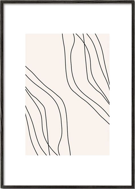 Cuadro Nórdico Bright Lines Cuadros Modernos Y Láminas Decorativas Artesta