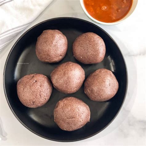 easy ragi mudde recipe finger millet balls simple sumptuous cooking