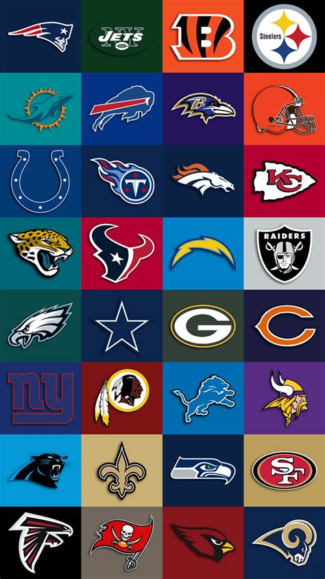 Nfl Team Logo Wallpapers Top Free Nfl Team Logo Backgrounds