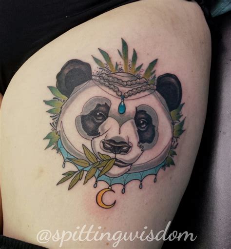 Princess Panda McHuffenstuffs by Leah Farrow at Timepiece Tattoo ...