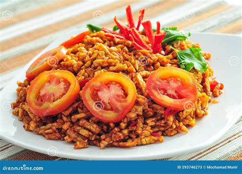 Sambal Goreng Tempe Kering stock image. Image of food - 293746273