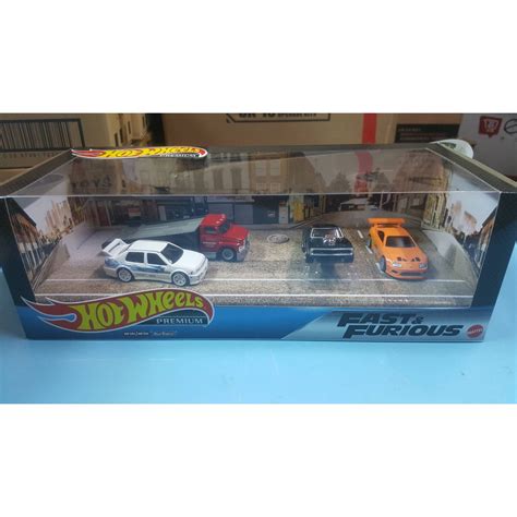 全新現貨 HOT WHEELS 代理版 風火輪 合金車系列收藏組 4台小車 玩命關頭 電影聯名款 蝦皮購物
