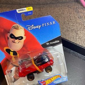 Mattel Toys Series Disney Pixar Hot Wheels Mr Incredible The Incredibles Of Nib Poshmark
