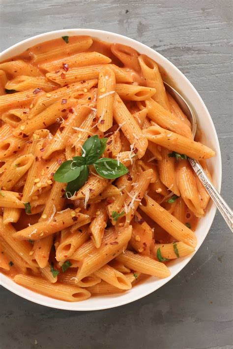 Penne Pasta With Creamy Tomato Sauce Artofit