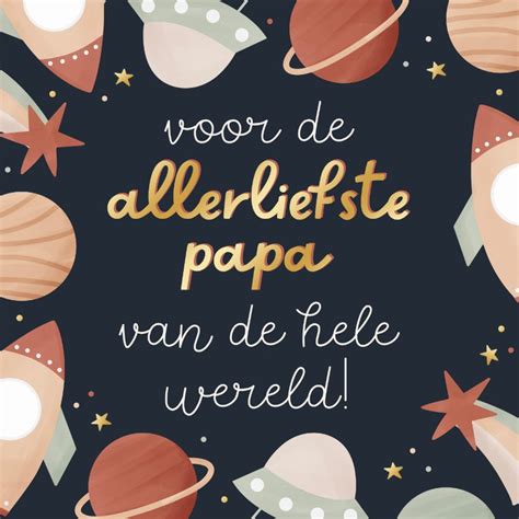 Vaderdagkaart Voor De Allerliefste Papa Van De Kaartje2go