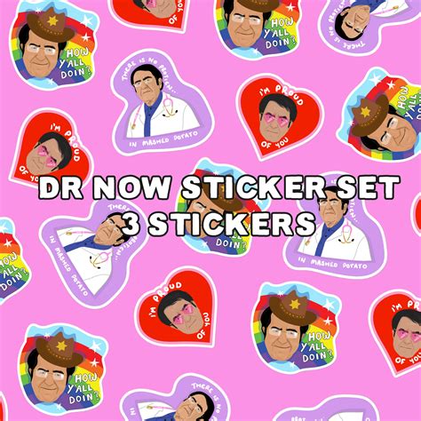 DR NOWZARADAN Vinyl Sticker Set of 3 Dr Now My 600lb Life | Etsy