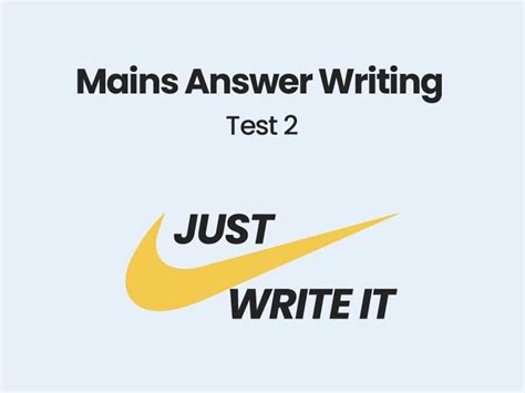 Free Upsc Ias Mains Answer Writing Practice Test Civils Ias