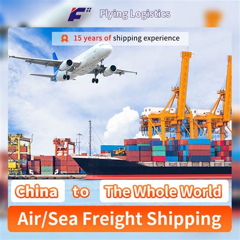 Logistics Sea Freight Shippingair Cargo Shipping Export Agent