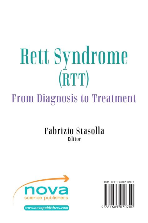 Rett Syndrome Rtt From Diagnosis To Treatment Nova Science Publishers