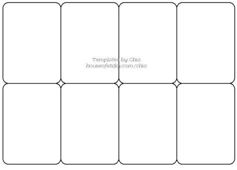 Trading Card Game Template - FREE DOWNLOAD - Printable Templates Lab