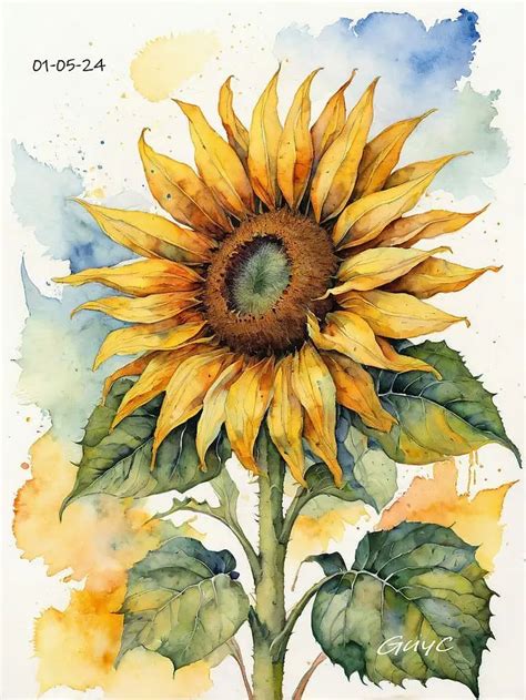 Sunflower Drawing: Simple Techniques for Botanical Art