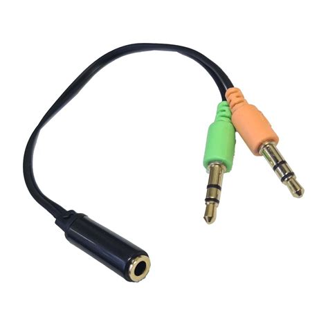 Cabo Adaptador Splitter Divisor Audio De Fone E Microfone P Macho X