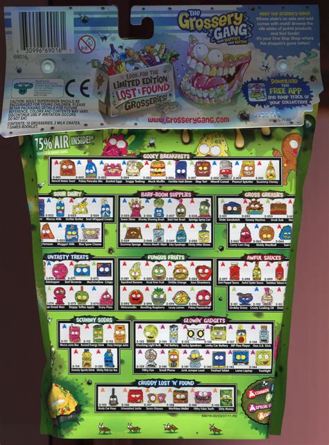 The Grossery Gang Series 2 Moldy Chips Pack Break