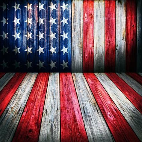 Shop Independence Day Background Wood Wall Floor Backdrop Whosedrop