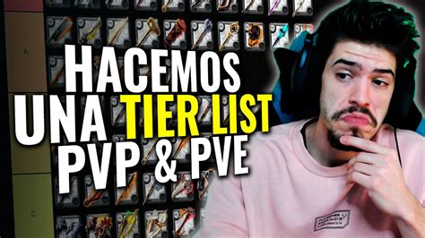 TIER LIST De TODAS LAS ARMAS PVP PVE En 2024 Albion Online