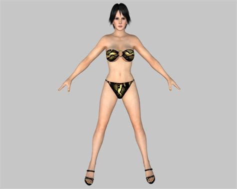 Sexy Bikini Girl D Model