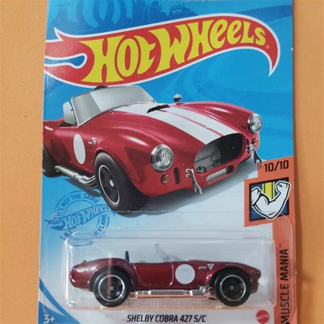 SHELBY COBRA 427 S C Hot Wheels Shopee Brasil