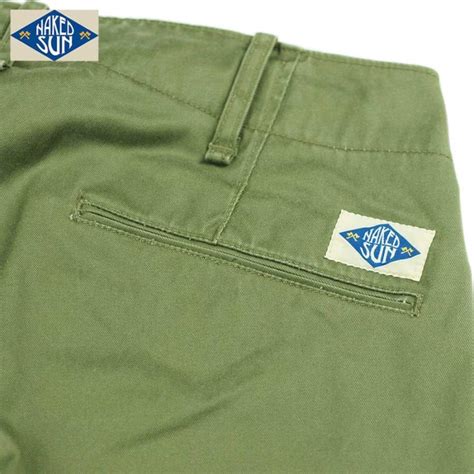 NAKED SUN ネイキッドサン VINTAGE STRETCH TROUSERS OLIVE nks ns b MASPHALTO 通販 Yahoo ショッピング