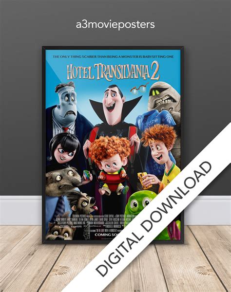 Hotel Transylvania Movie Poster Hotel Transylvania Series Film Poster
