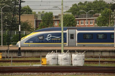 Eurostart International Train between London and Amsterdam Editorial ...